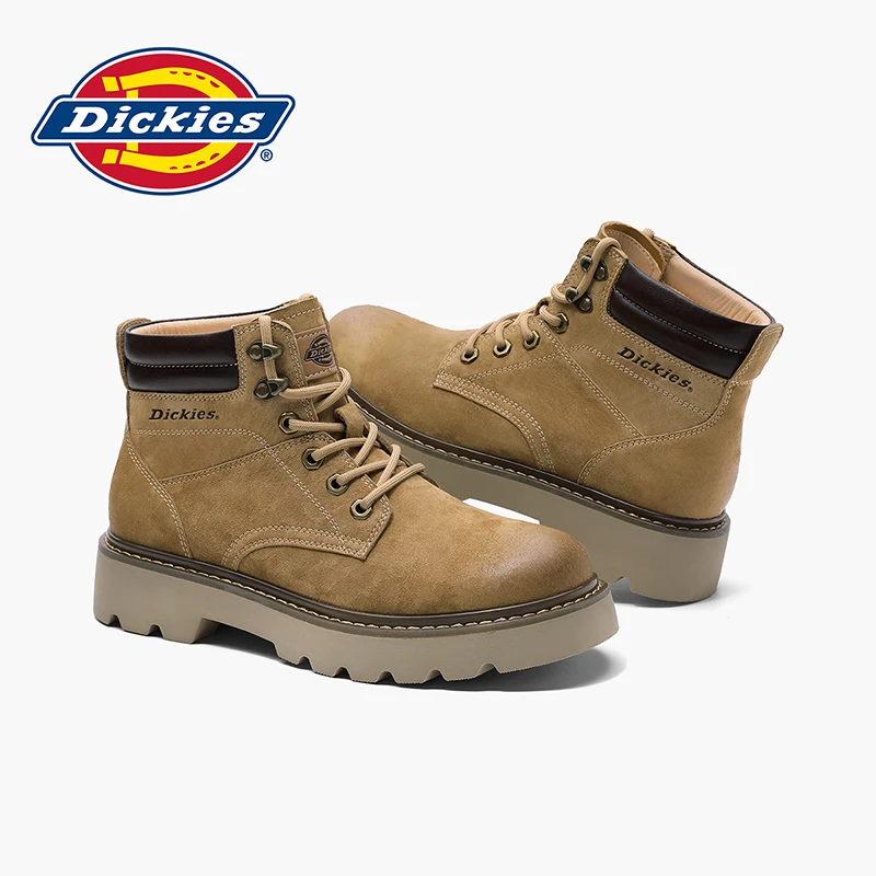Dickies马丁靴男款高帮靴子工装登山靴户外沙漠靴秋冬男鞋休闲鞋