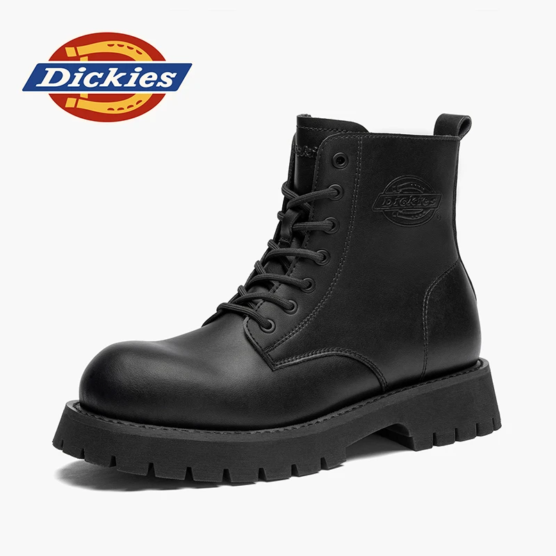 Dickies马丁靴男高帮皮靴男靴2025新款秋冬靴子工装靴秋冬款男鞋