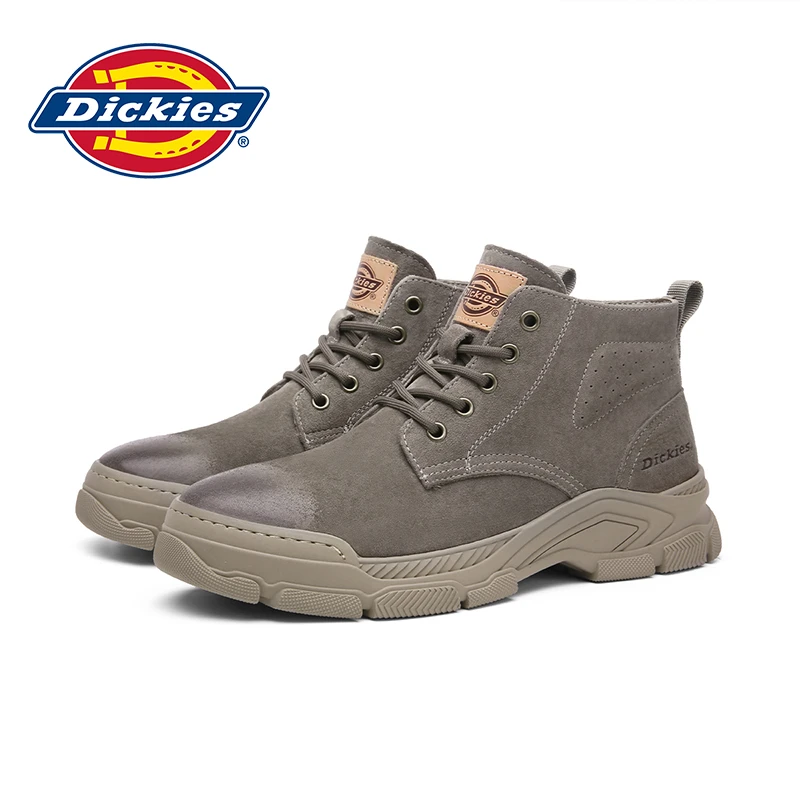 Dickies冬季复古男士百搭英伦风户外工装马丁靴休闲潮流鞋靴子