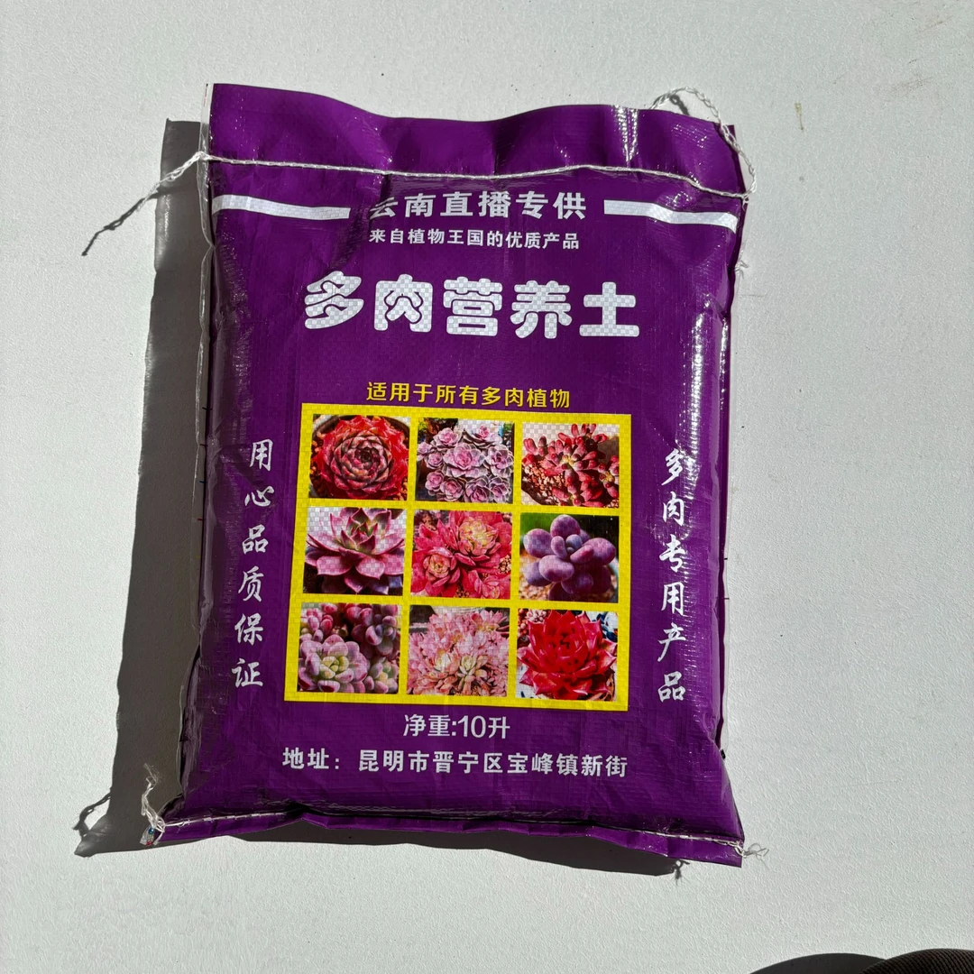营养土5斤装 养肉家中常备 给多肉提供营养疏松有机土多肉植物