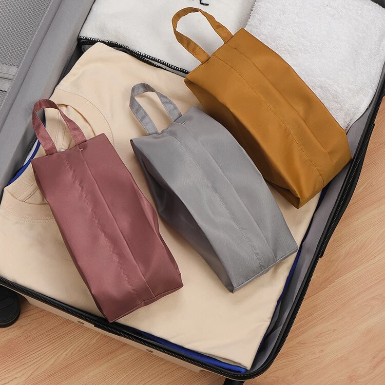 晒豆旅行内衣收纳袋便携手提贴身整理袋布艺大容量内裤袜子收纳包