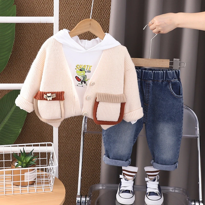 男童秋装套装0-1-2-3-4-5岁半儿童服装宝宝秋天衣服婴儿洋气童装