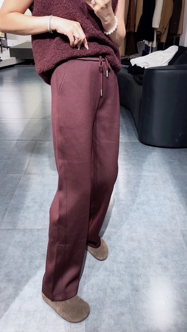 陌上秋季新款弯刀裤（no退no换）