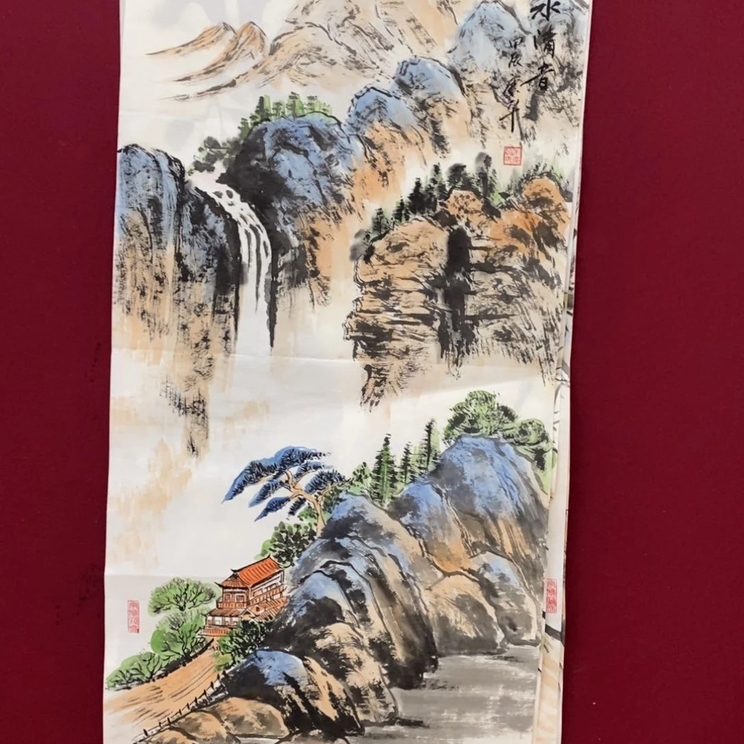 【闪购商品】绘画朱庆萍绘画作品画芯50/100