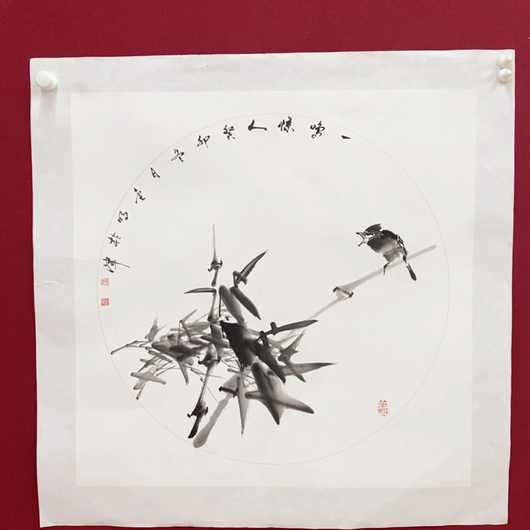 【闪购商品】绘画赵金明绘画作品托片70/70