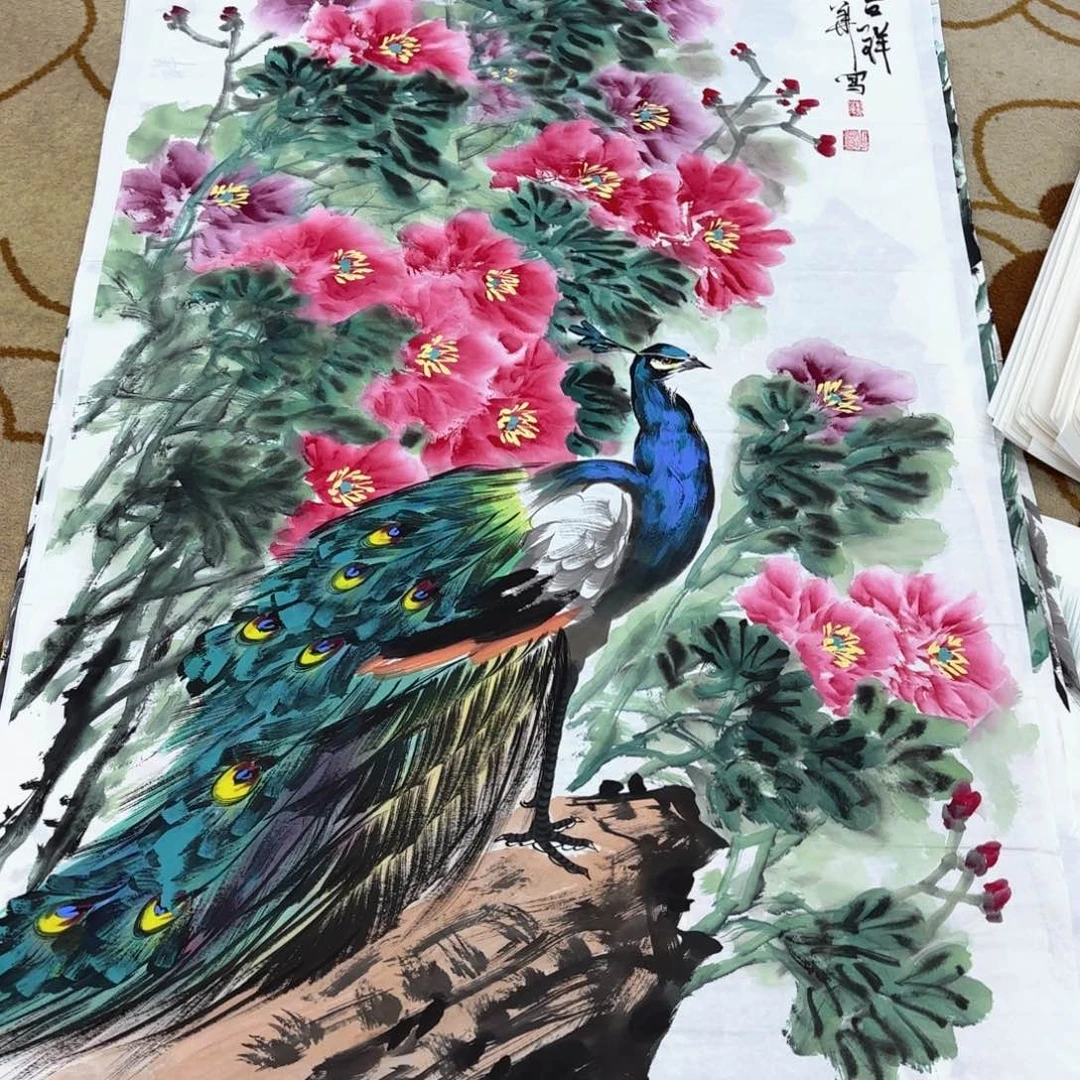 绘画B****Y      王孝华。六尺。