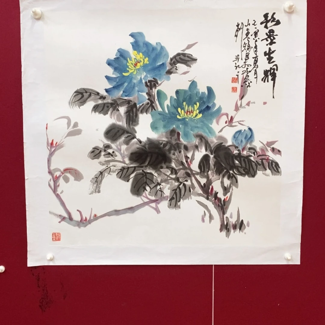 【闪购商品】绘画赵建龙绘画作品托片70/70