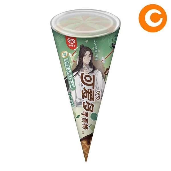 可爱多青梅普洱口味冰淇淋68g/个