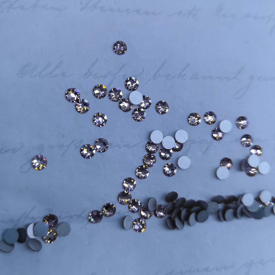 2088施华洛美拉德色系干枯玫瑰平底圆钻3.2mm