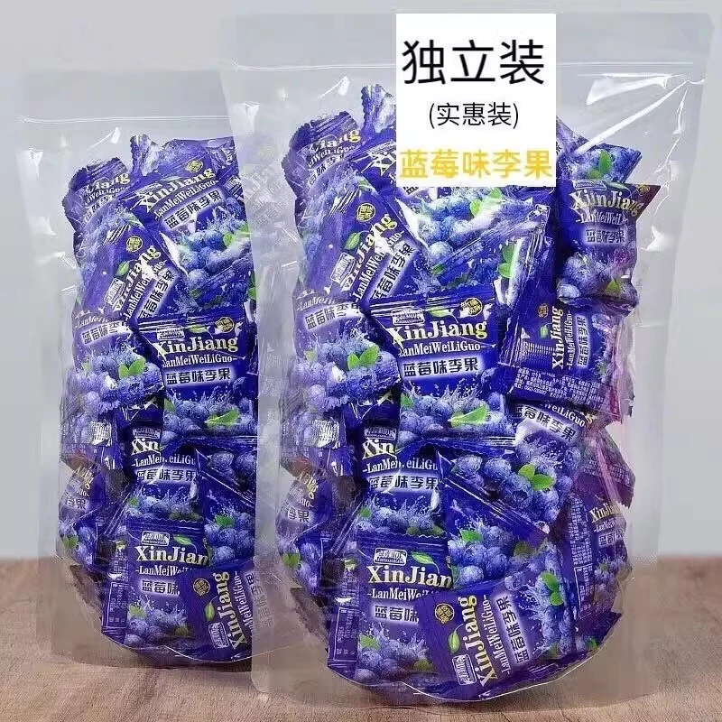 蓝莓李果新疆特产火车同款酸甜新款果脯蜜饯办公休闲零食儿时味道