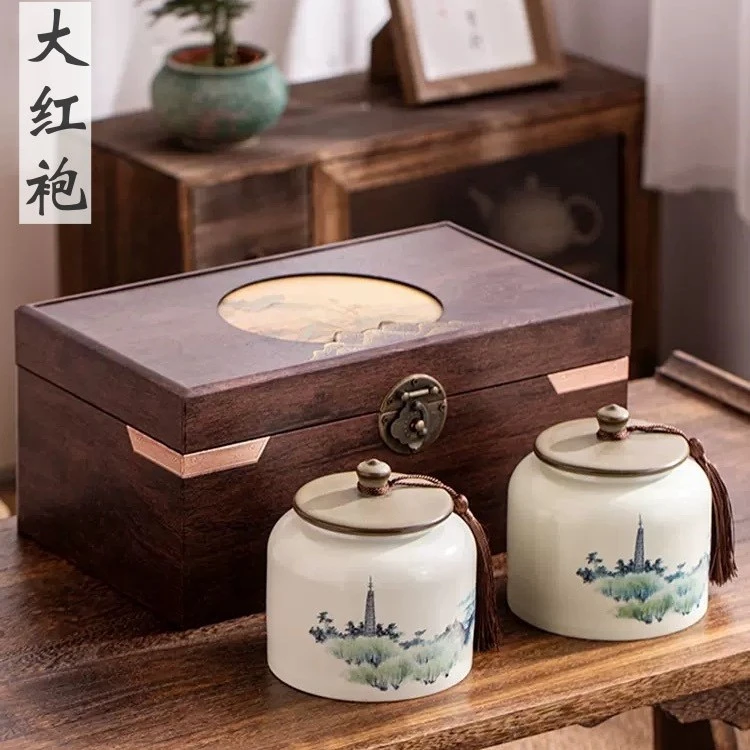 正宗大红袍礼盒装2024新茶浓香型乌龙茶武夷岩茶过年货礼品送礼