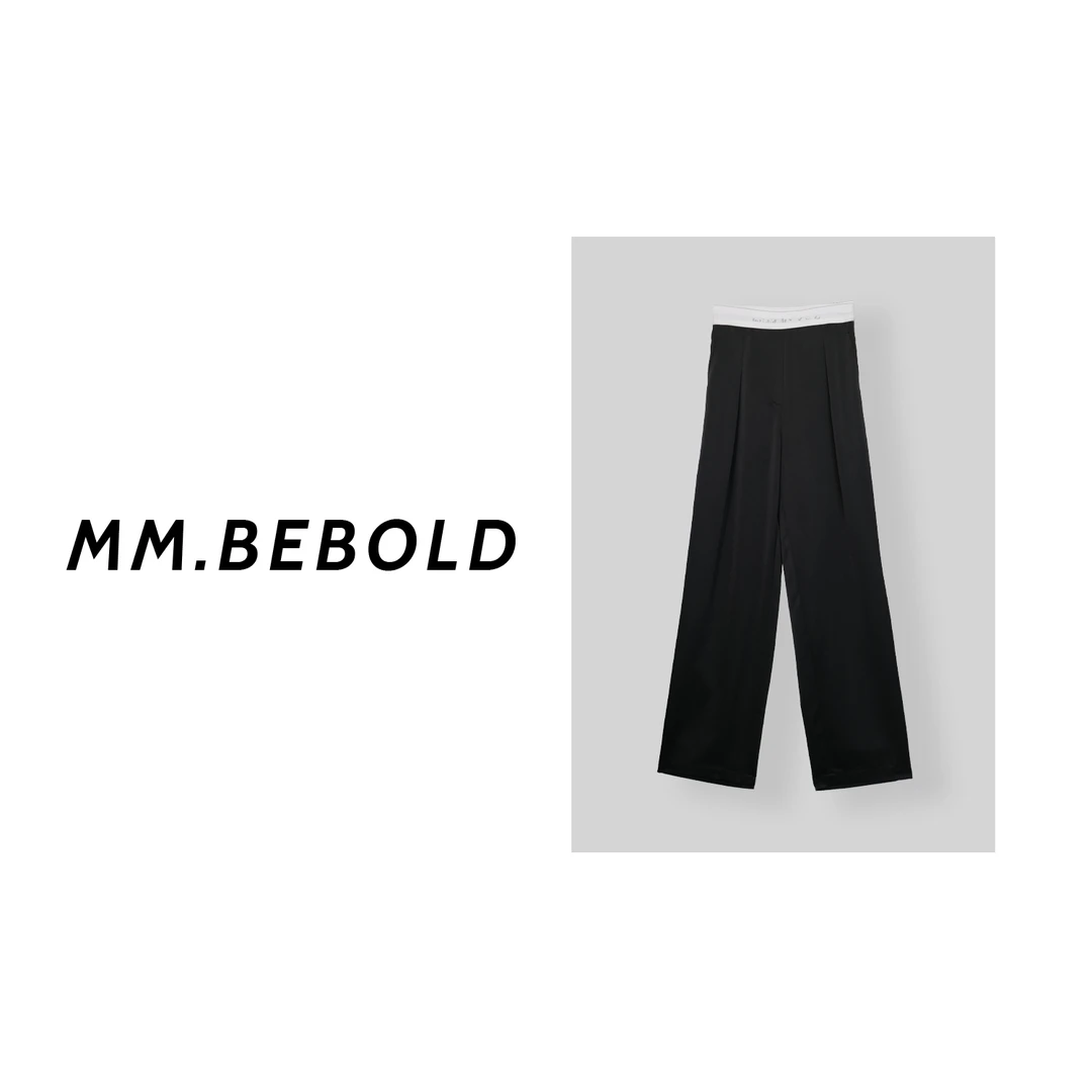 【妙姐精选】深圳高端欧货字母织带休闲长裤MQJ1626