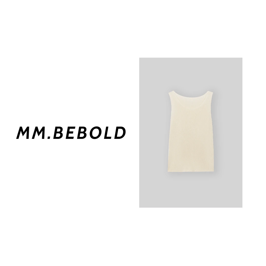 【妙姐精选】深圳高端欧货净版圆领针织背心LJL24004-1