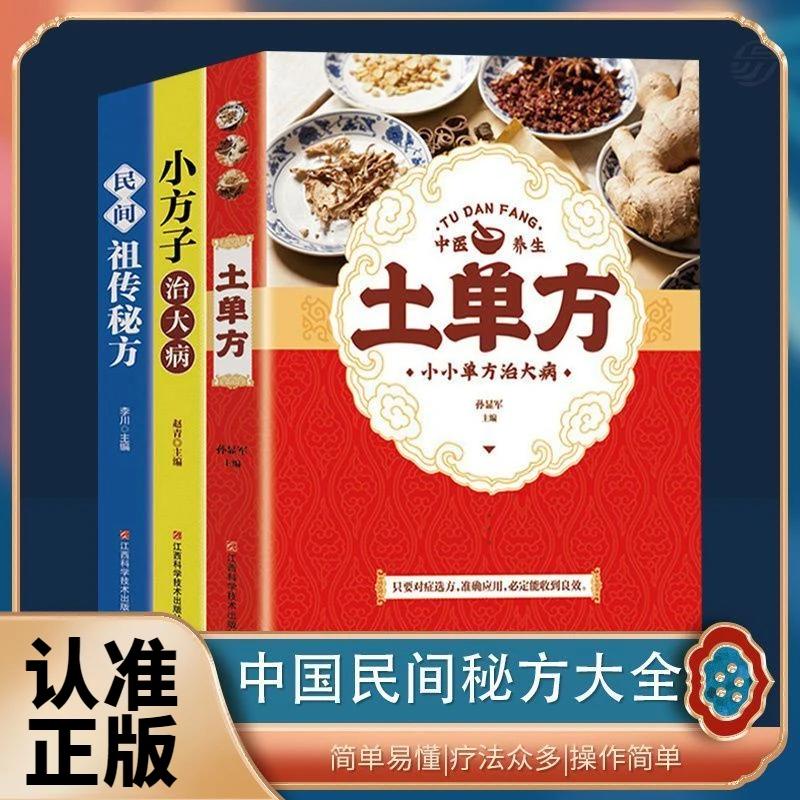 土单方民间秘方小方子治大病民间疑难杂症治病中医养生畅销好书籍