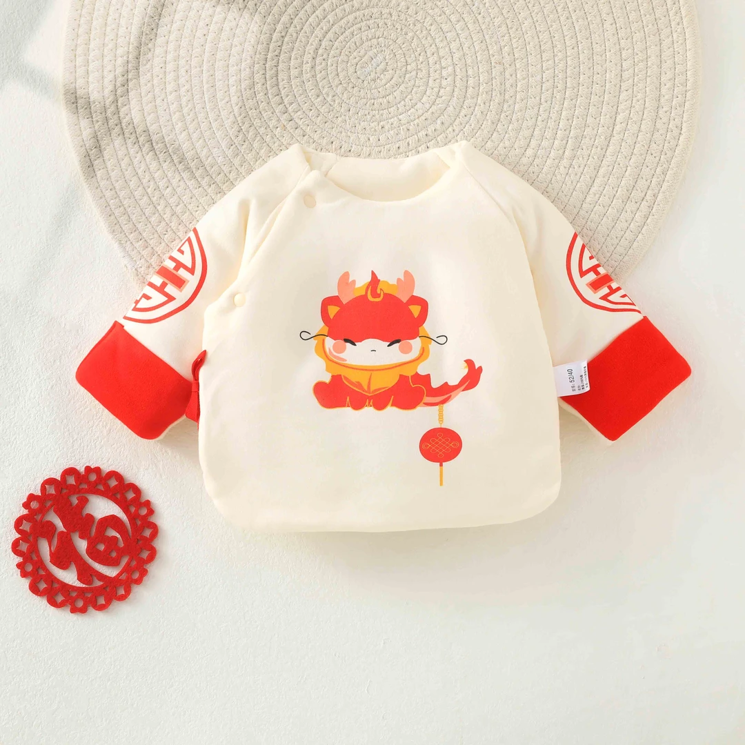 【棉服半背衣】初生婴儿半背衣冬季加厚新生儿衣服新生婴冬款保暖