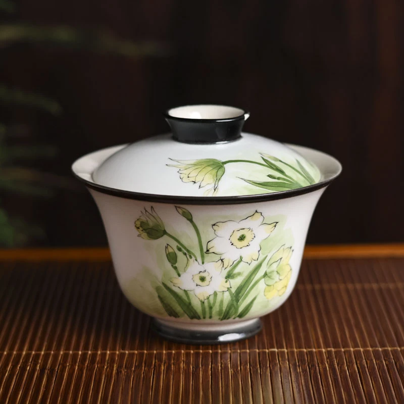 春风有信-盖碗（Q4743）