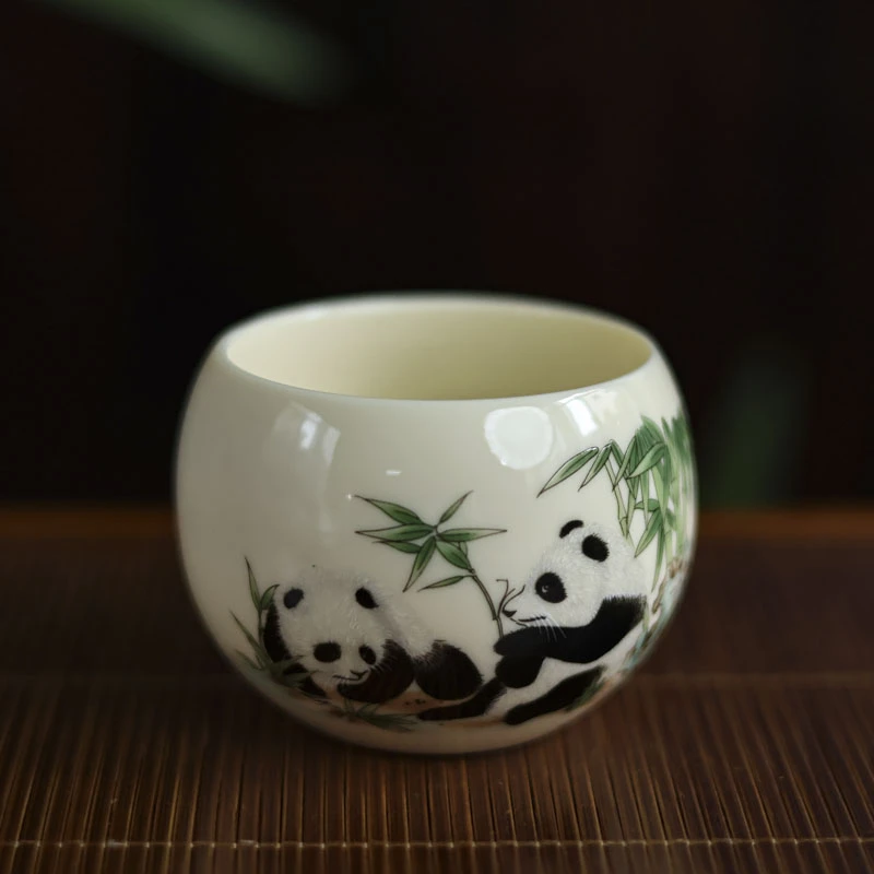 阿茶   熊猫缸杯160ml（Q5113）