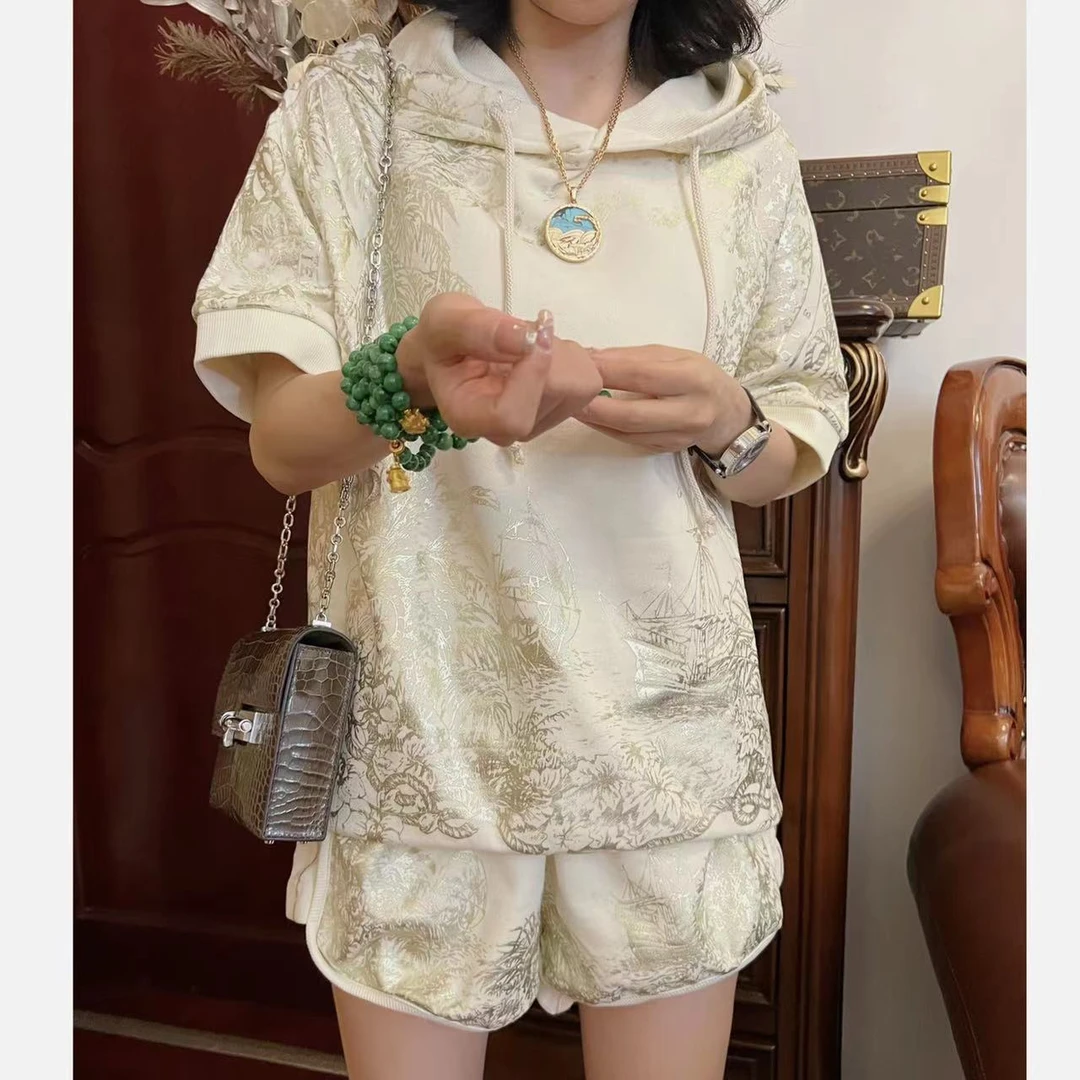 【晨老板】~ceilina【大海彼岸】时尚连帽套装69235014