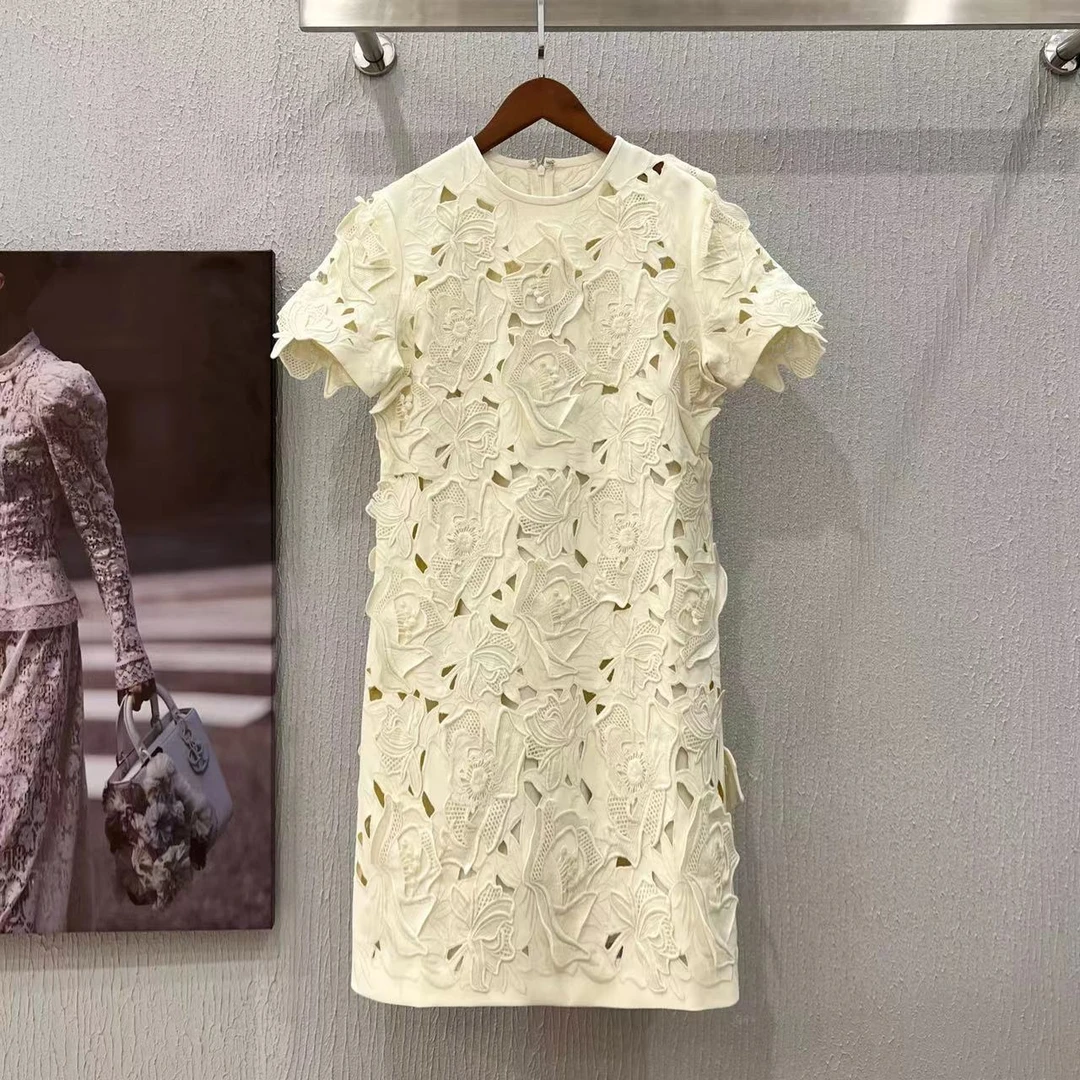 【晨老板】~ceilina【花海的爱】时尚气质重工连衣裙69231027