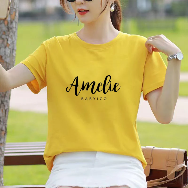 新款宽松圆领显瘦遮肉百搭短袖t恤女简约大码女装半袖夏季上衣ins