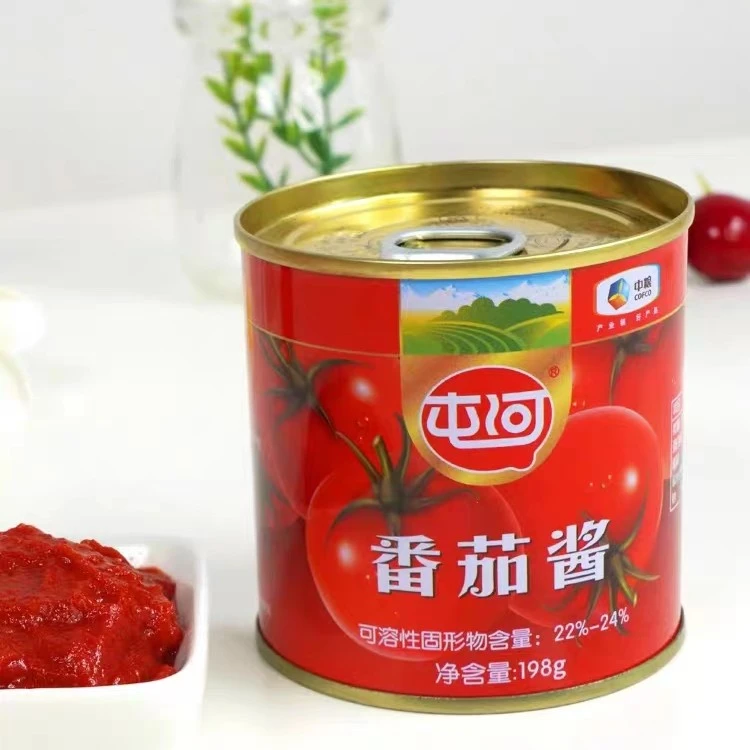 屯河中粮番茄酱罐头198g*3罐西红柿新疆番茄膏不含任何添加剂正品