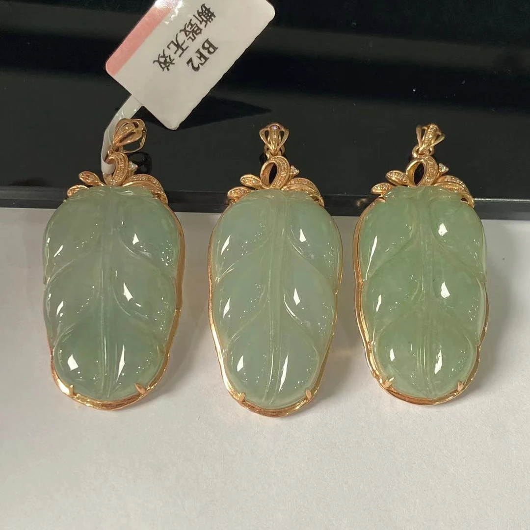 10307天然A货翡翠【叶子】多样性发一个