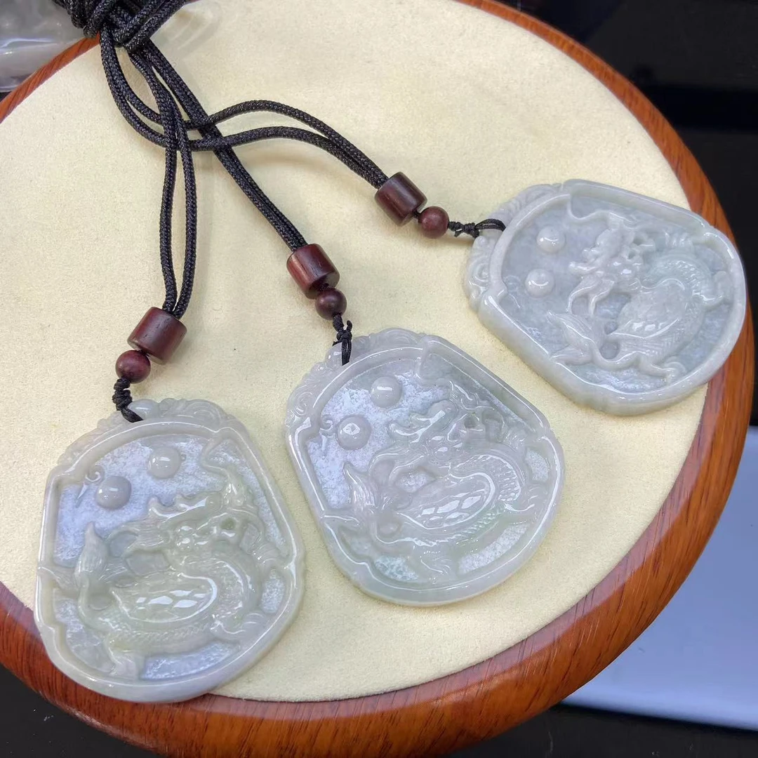 12417天然A货翡翠【颈饰】多样性发一个