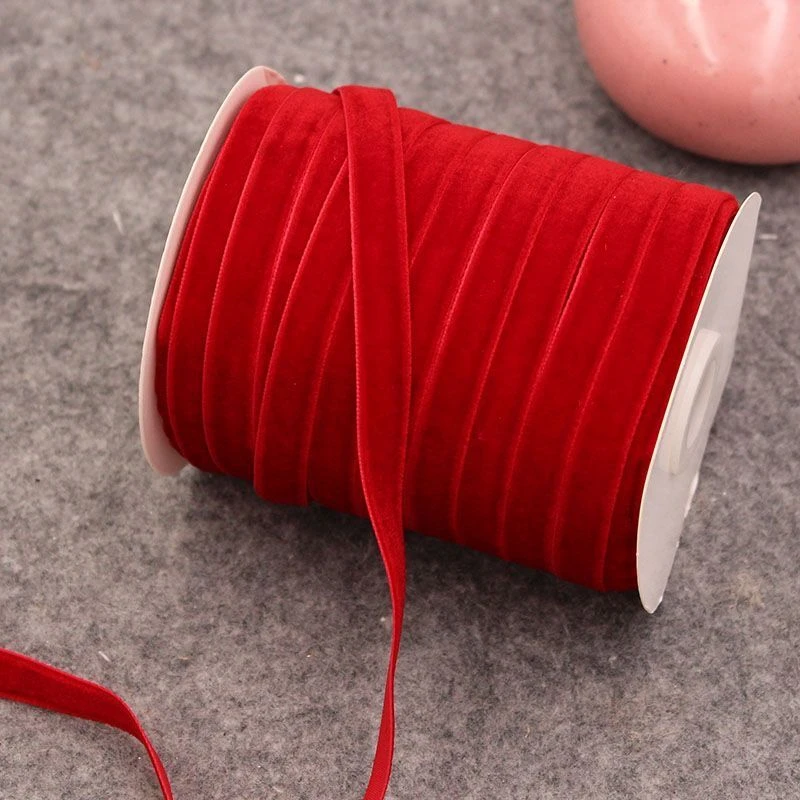 玖阁家1厘米单面/双面绒带手工DTY蝴蝶结飘带配件材料