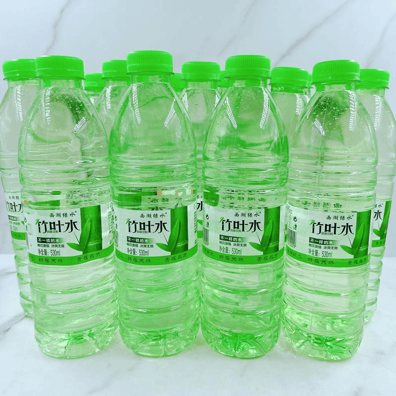 竹叶水530ml*24瓶水润坊竹叶清凉水夏日饮品矿泉水饮料整箱包邮