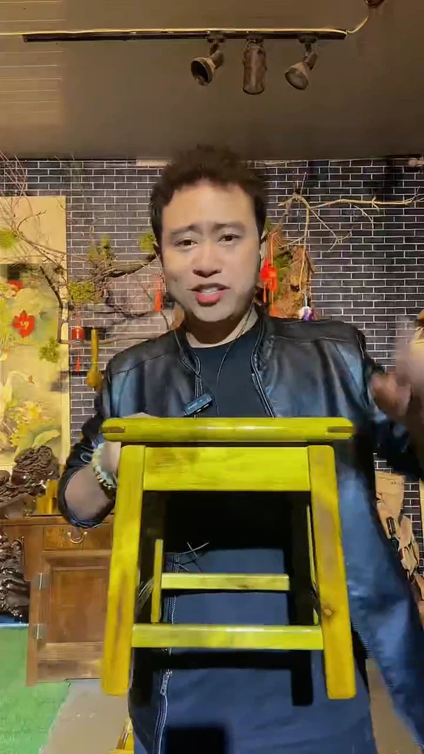 【闪购商品】金丝楠木艺金丝楠富贵凳