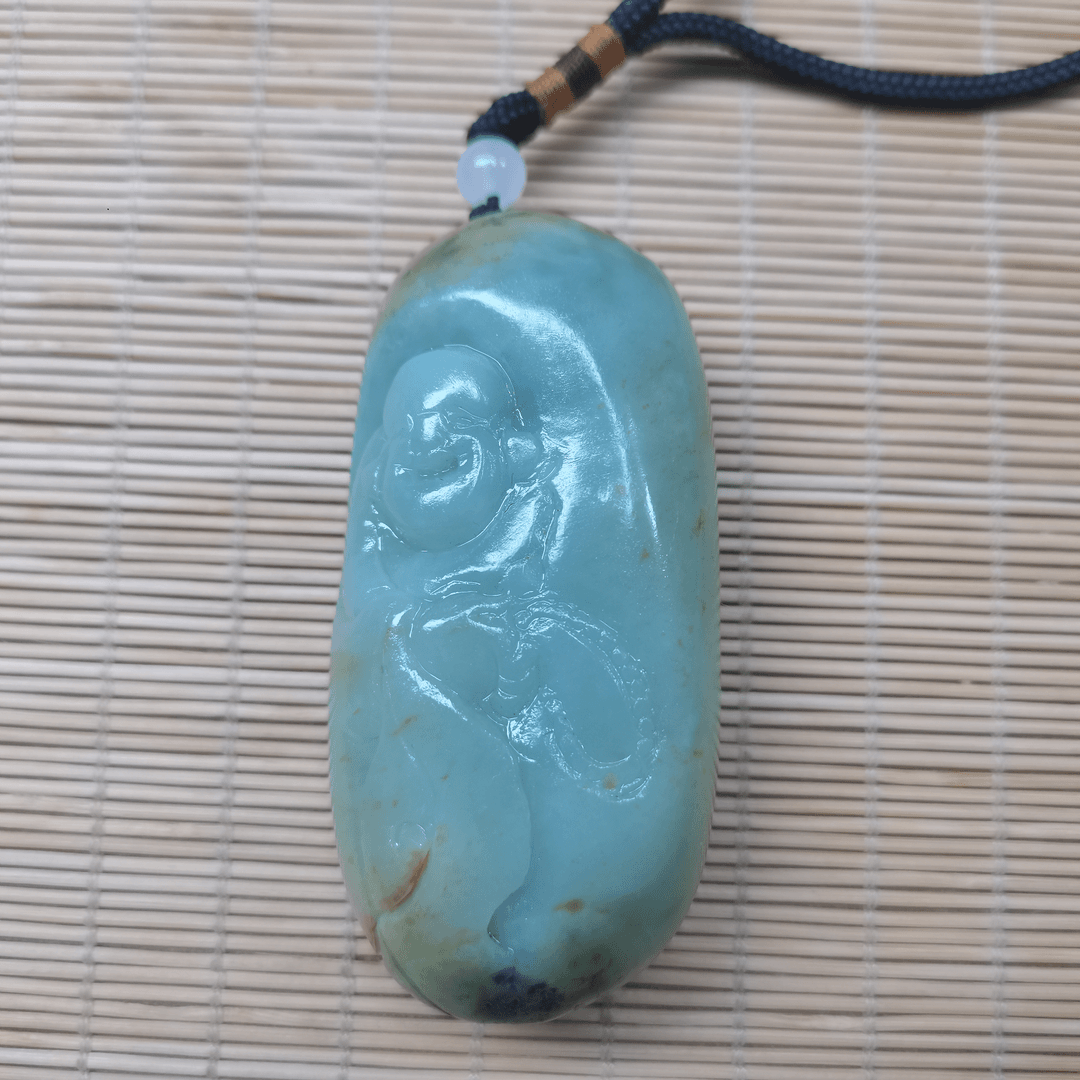 和田玉弥勒佛笑口常开