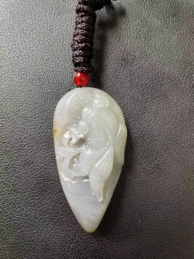 和田玉青花金鱼1