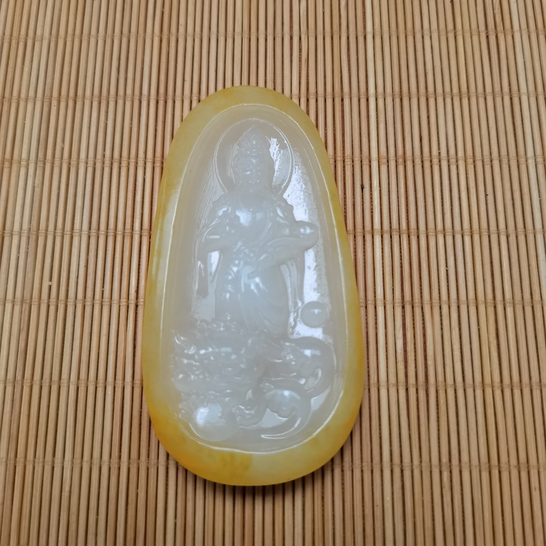 新疆和田玉文殊菩萨50克