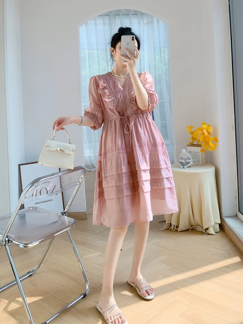 温柔气质风连衣裙（非图片款，直播间专属链接，私拍不发货）