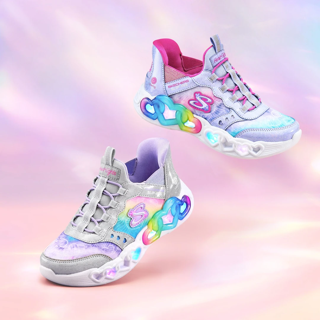 Skechers斯凯奇童鞋秋冬款中大童潮流保暖休闲舒适运动鞋303755L