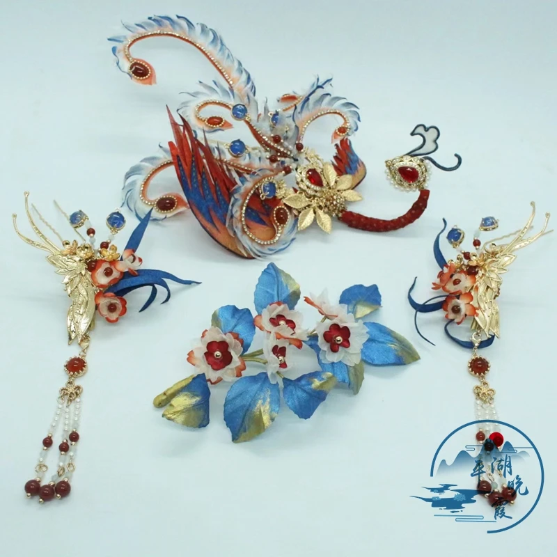 平湖晚霞古风饰品  山海经系列之太阴星君 嫦羲套系