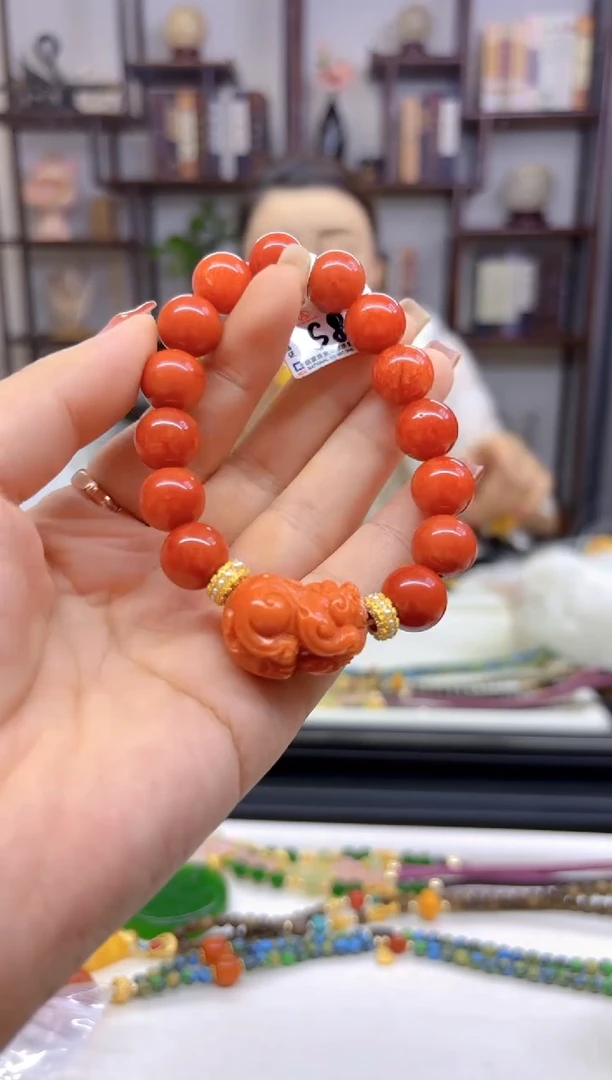 【闪购商品】翡翠手链未镶嵌DIY款S82