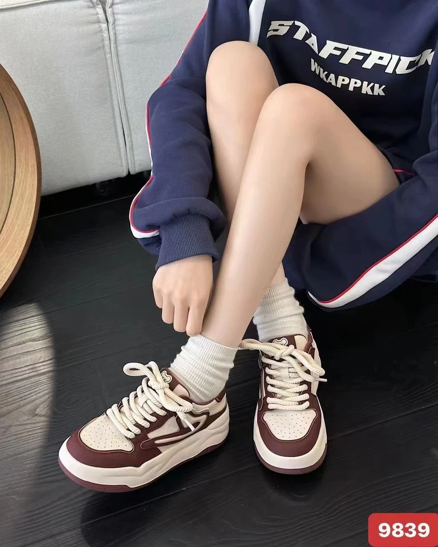 9839新款帆布鞋运动时尚透气鞋学生百搭舒适休闲鞋减震运动鞋子