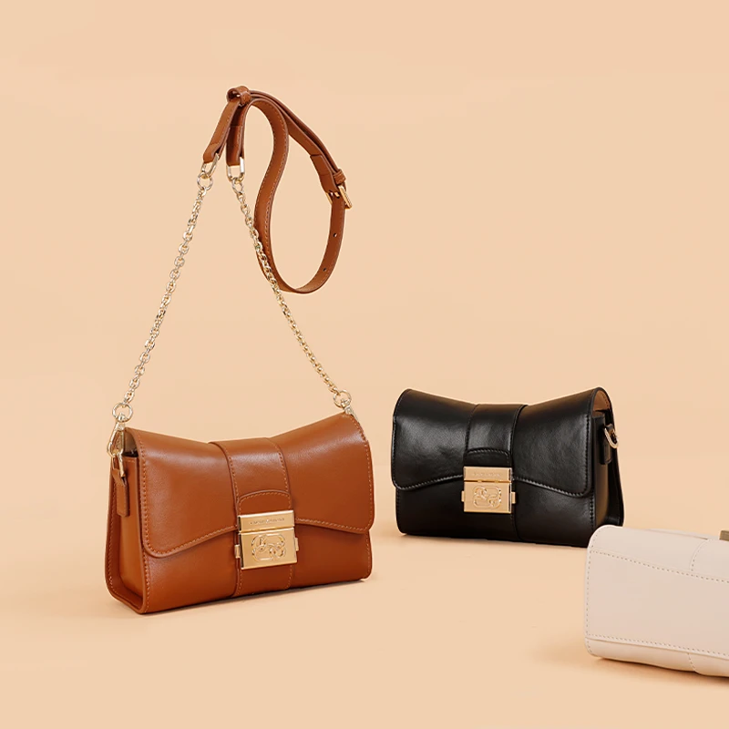 小众设计高级感链条包斜挎小包通勤时尚潮流蝴蝶包百搭秋冬简约