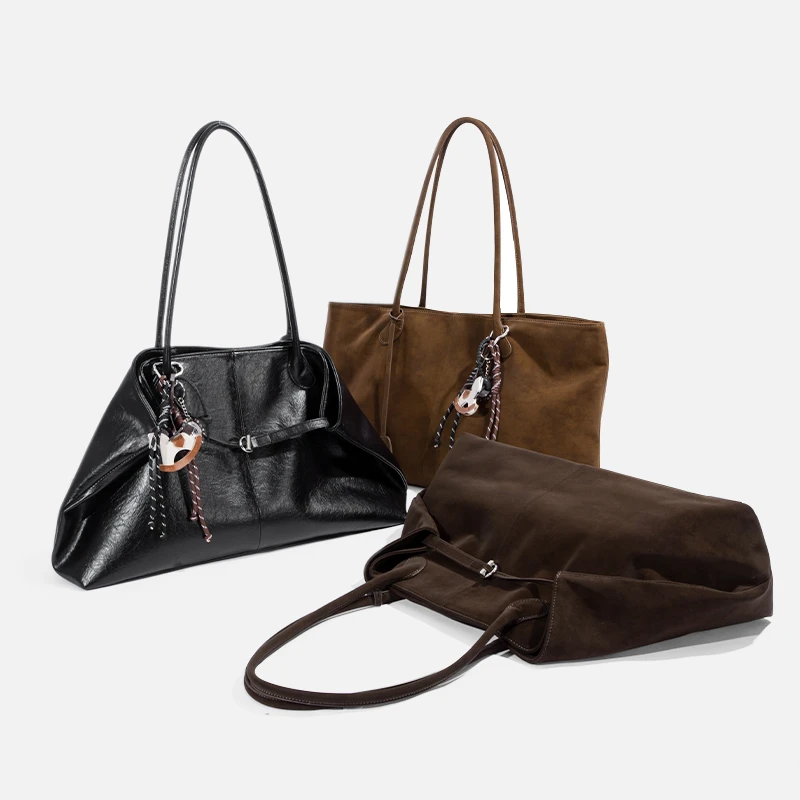 TOMATO&POTATO时尚百搭托特包小众腋下单肩肩包休闲