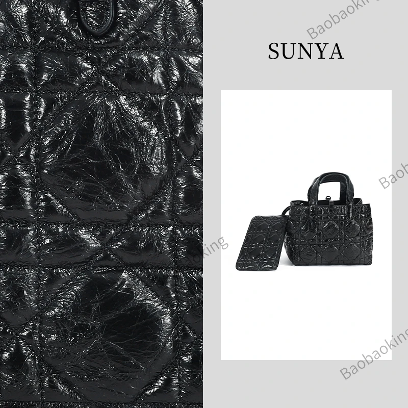 时尚百搭黑色手提腋下包