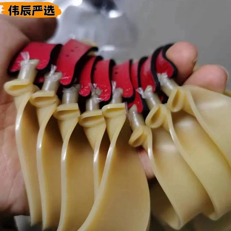 猫头鹰4020特厚加长进口扁皮筋加宽大威力防冻耐打暴力二级加速