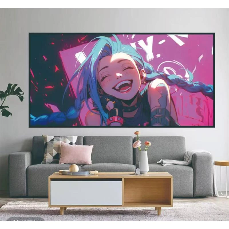 《笑脸金克丝》客厅卧室装饰画