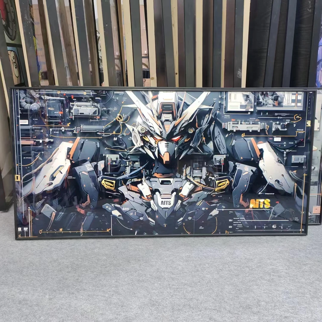 《高达2》高达动漫装饰画儿童房卡通壁画40*80pvc