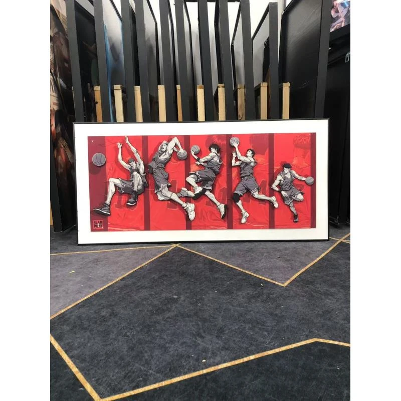 【灌篮高手】立体实物装饰挂画40*80
