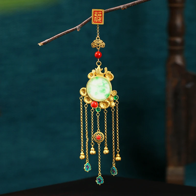 合金珐琅胸针 挂件珐琅旗袍宴会百搭压襟～313