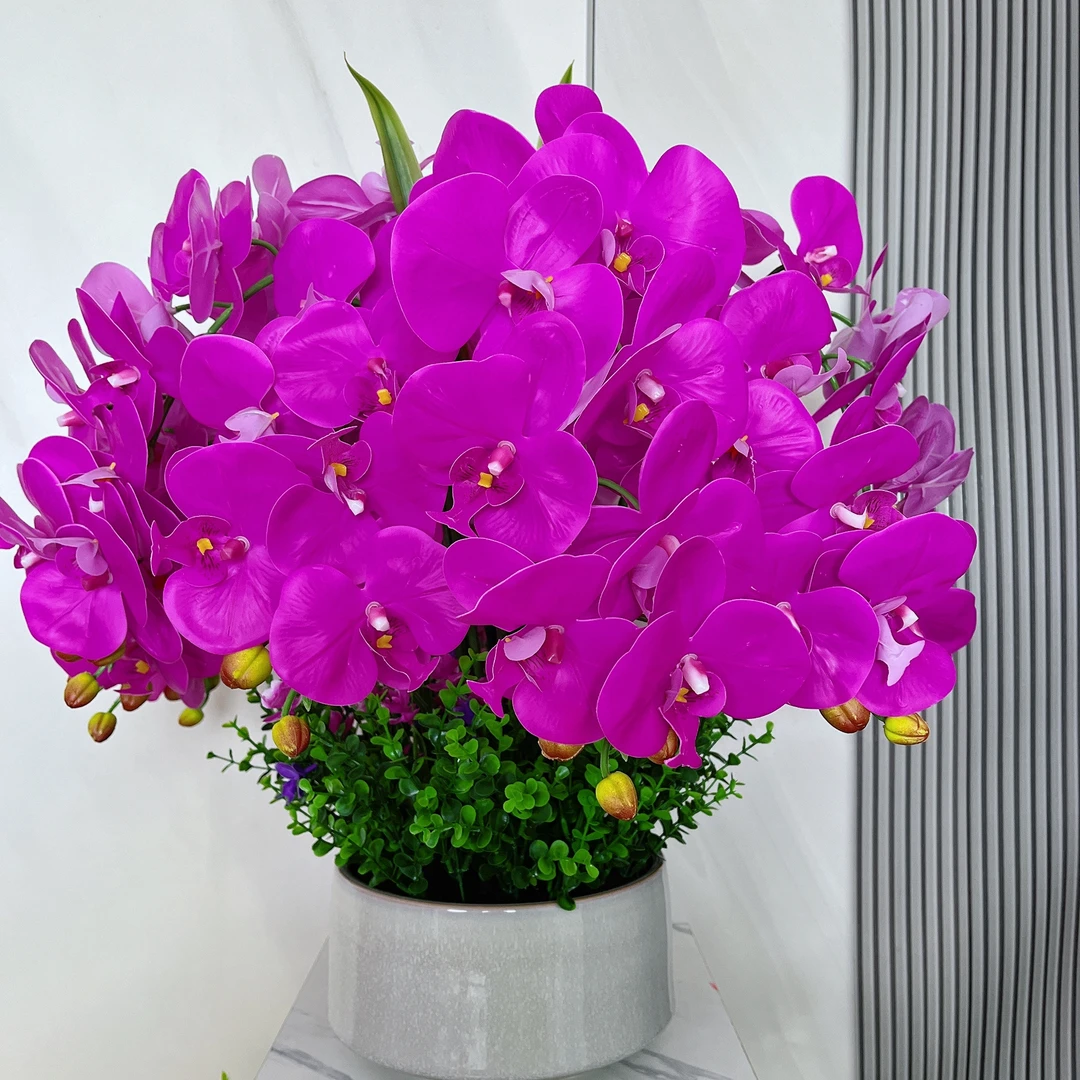 蝴蝶兰仿真花成品发货