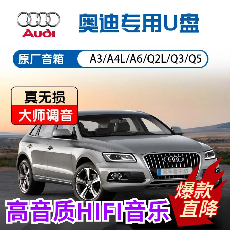 【高音质】奥迪汽车专用车载音乐U盘 HIFI无损音质 奥迪车载音乐U盘