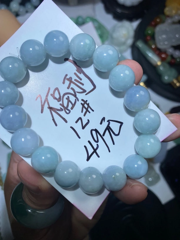 天然a货翡翠手串