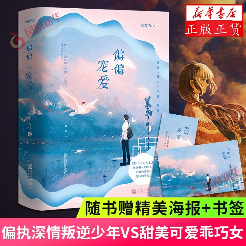 偏偏宠爱上下册 偏执深情叛逆少年VS甜美可爱乖巧女 青春言情小说